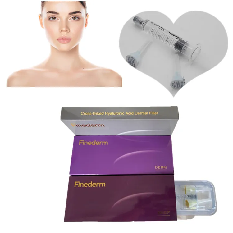 

Low price hyaluronic acid injection cross-linked gel dermal filler 1ml derm, Transparent