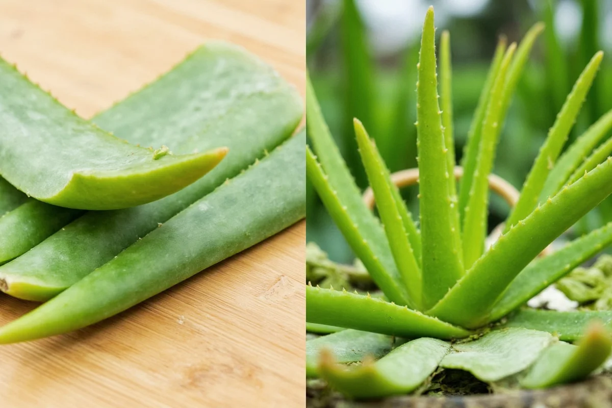 how to extract aloe vera from plant
