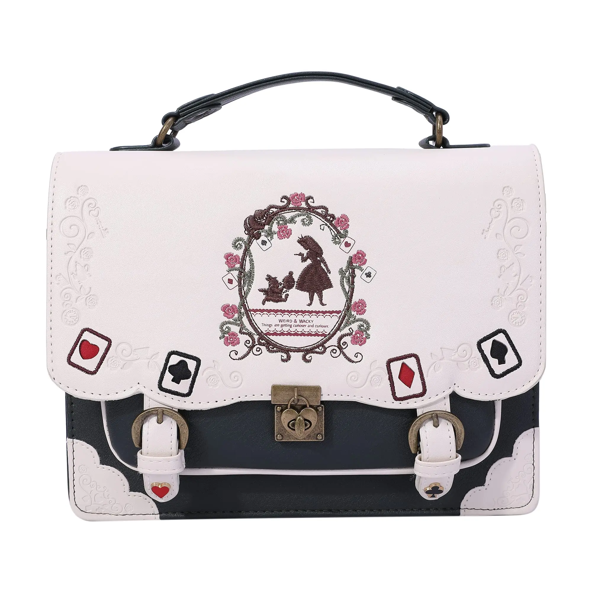 

Alice Lolita Women Handbag Purse Vintage Messenger Bag Satchel Cute Backpack Shoulder Bags Small Crossbody Bag