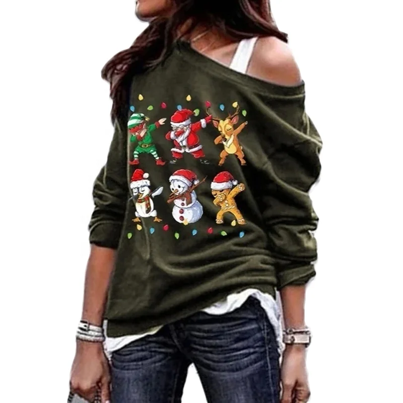 

High Quality Couple Cute Patched Wholesale Custom 3d Ugly Christmas Sweater