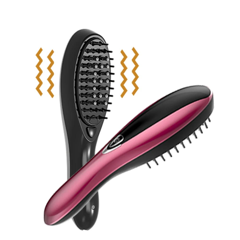 

Wholesale RF Hair massage Comb Personal Care Hair Growth Beauty Device Hair Brush, Blue or custom color accept