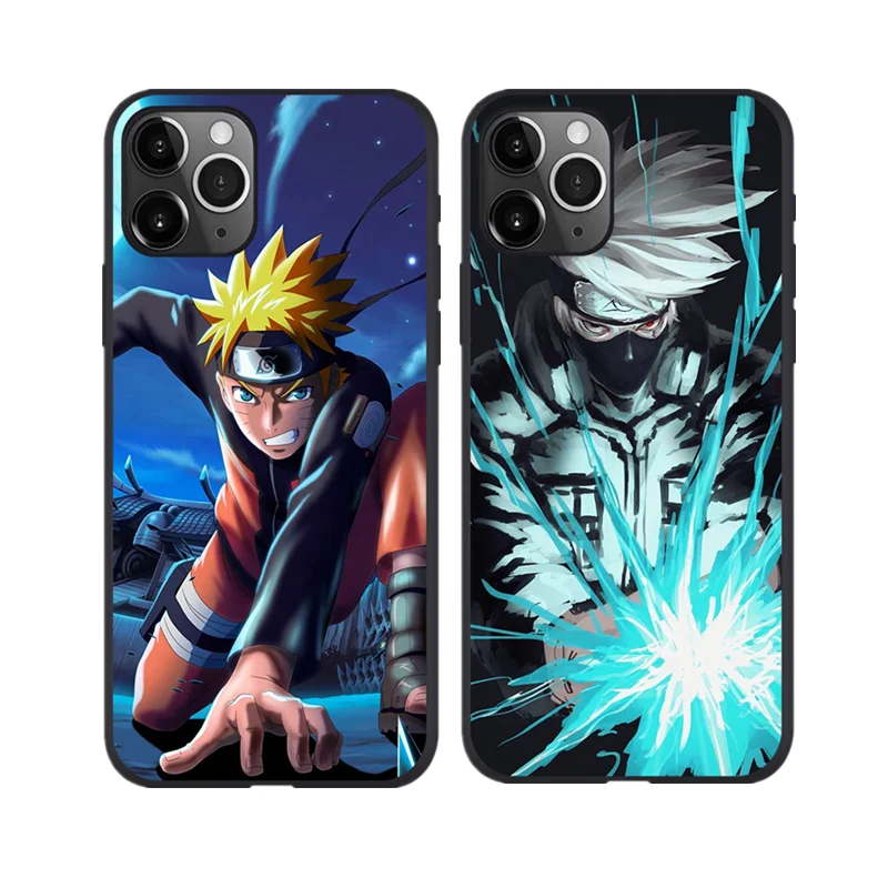 

Drop shipping Custom Goku Anime LOGO Print Glossy TPU Silicone Mobile Phone Bags for iPhone 12pro , Case for Samsung Galaxy S21, Customized color