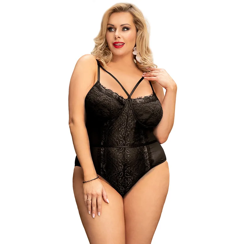 

Wholesales Women Under Wear Sexy Lace Plus Size Bodysuits For Women In Stock