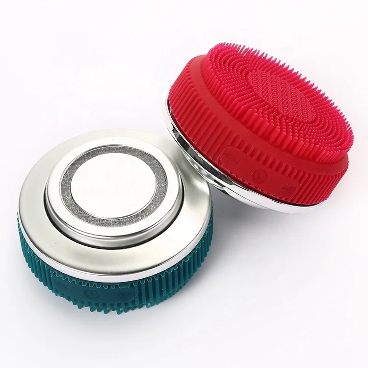

Trending products 2021 new arrivals skin care beauty products for women silicone face brush, Red, blue