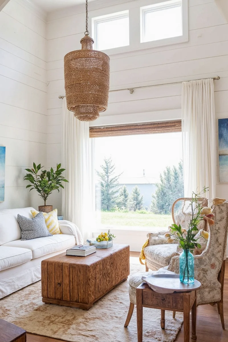 Ranch home before and after open concept renovation