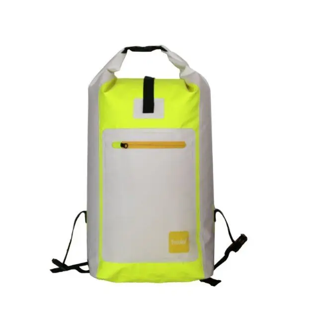 

Fashion Multi-functional Outdoor PVC Sport Camping Waterproof Backpack OEM Dry Bag, Fluorescent yellow/white or customized