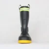 CE pvc winter boots with steel toe steel plate,slip resistance safety gumboots