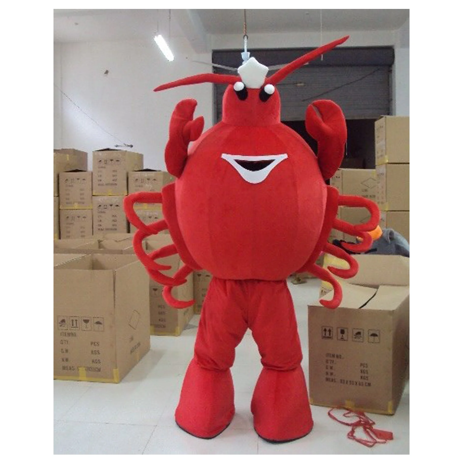 

Unisex fancy dress adult crab walking costume for festival/events