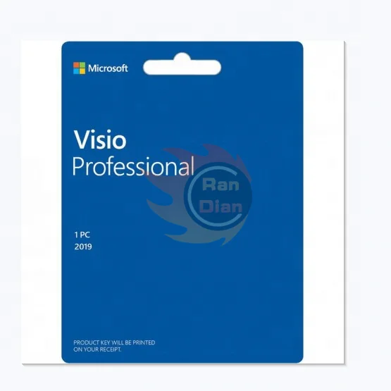 

microsoft software Office Visio Professional 2019 For Digital Delivery License 1 User Digital key