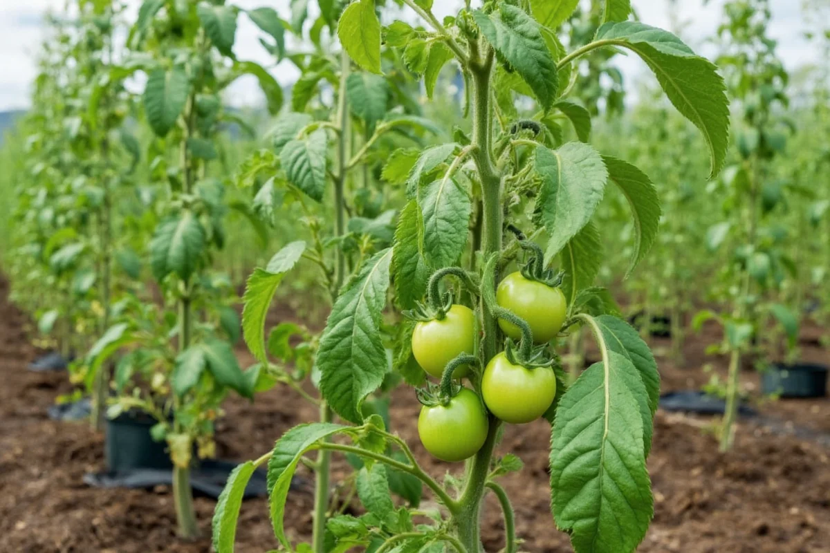 how tall can tomato plants grow