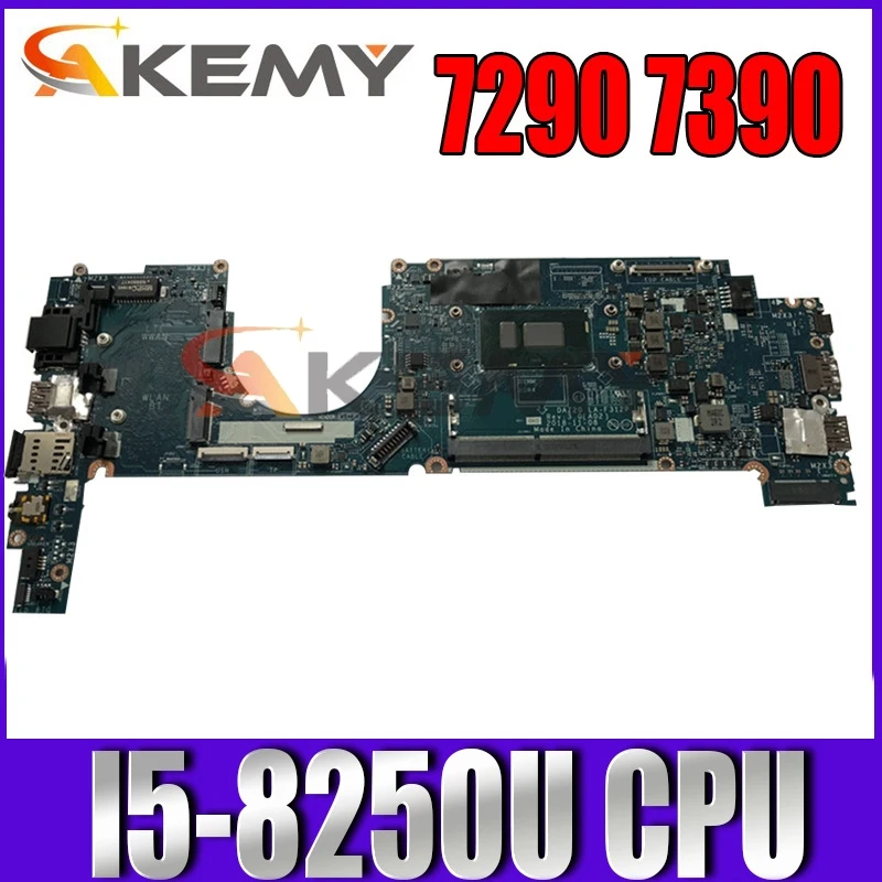 

For Dell latitude 7290 7390 I5-8250U Laptop motherboard CN-0GGKXG 0GGKXG GGKXG DAZ20 LA-F312P tested well shipping