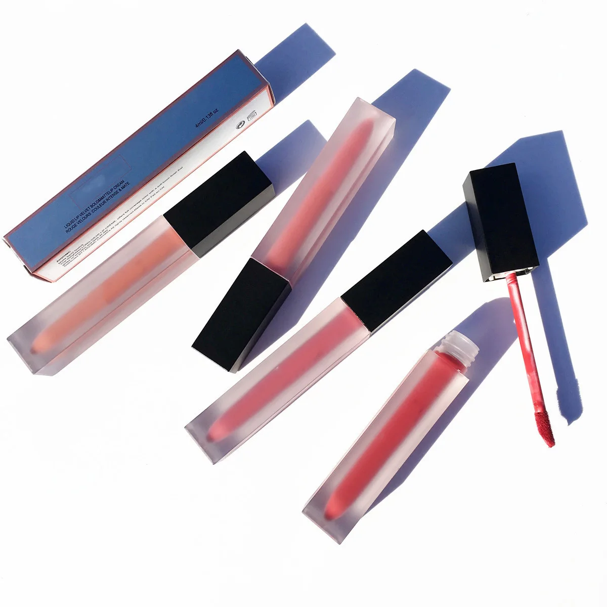 

Free Sample Private Label 49 Colors Matte Lipstick Wholesale Waterproof OEM Makeup Vegan Lip Gloss