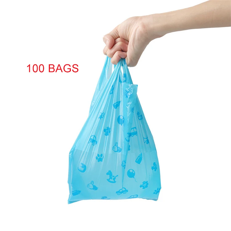 

Mascotas Cleaning Tools Pets Dog Trash Waste Bag Dispenser Eco Poop Bags, As picture