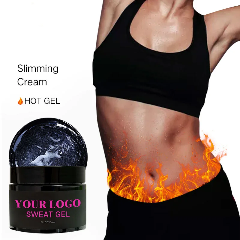 

Custom Label No Side Effects Effective Belly Stomach Weight Loss Body Shaping Slimming Gel Cream, Transparent