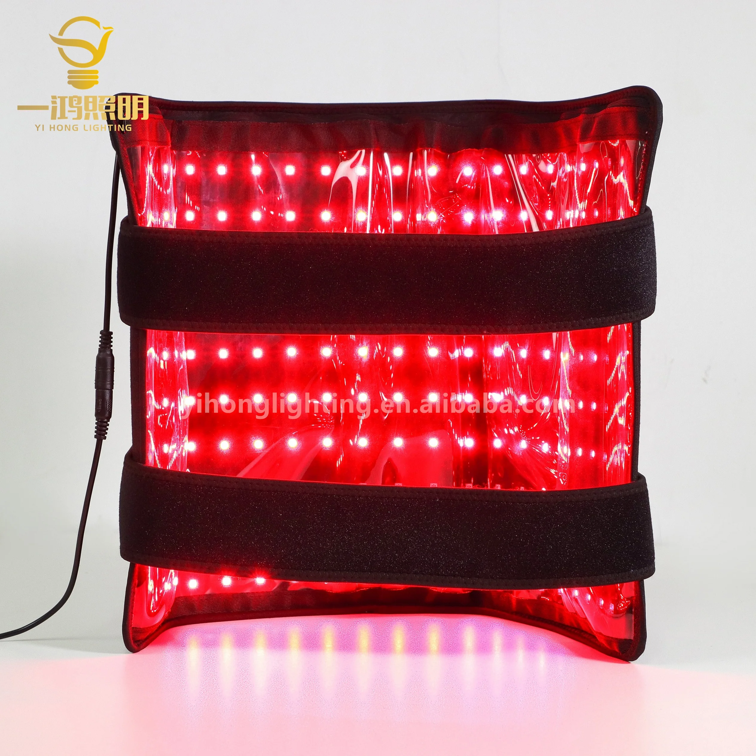 

New Trending Body Slimming Pain Relief Infared 660Nm 850Nm Folding Wrap Belt Portable Large Red Light Therapy Pad For Body