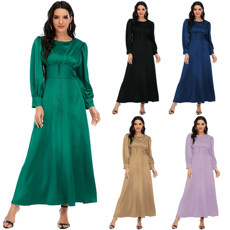 

Abaya Dubai Turkey Muslim Dress Islam Clothing Dresses Abayas For Women Vestidos Robe Longue Vetement Femme Musulman De Mode