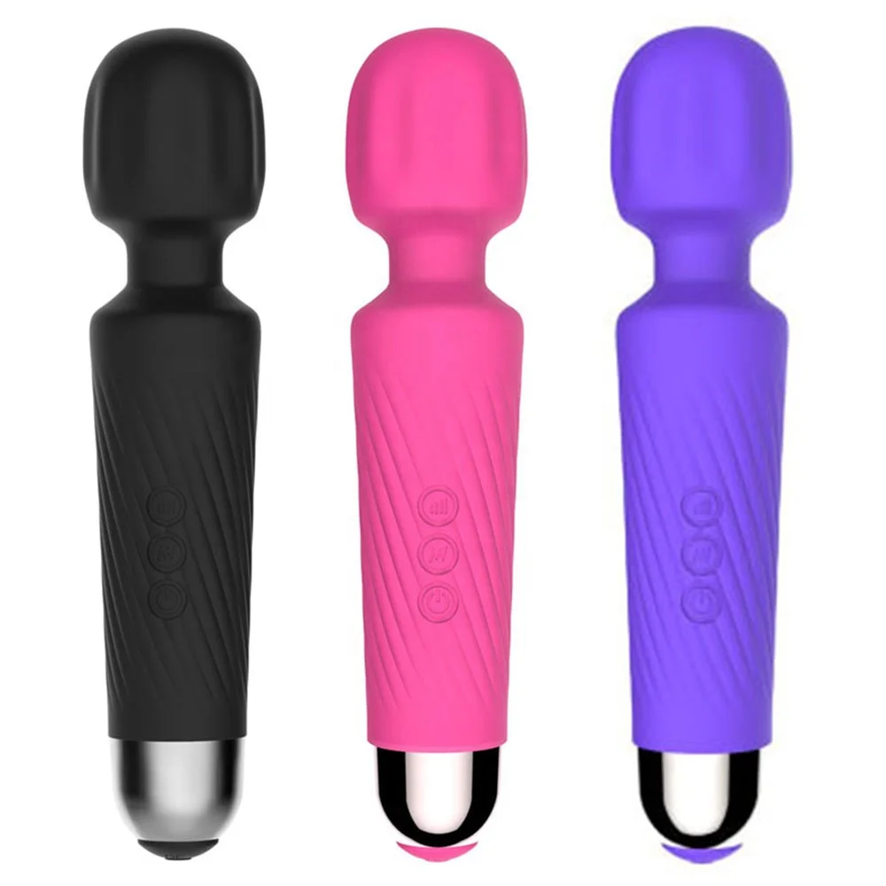 
Wholesale Waterproof Private Label Female Wand Massage 20 Modes Vagina G Spot Dildo Vibrator Adult Sex Toy For Women  (62290877443)