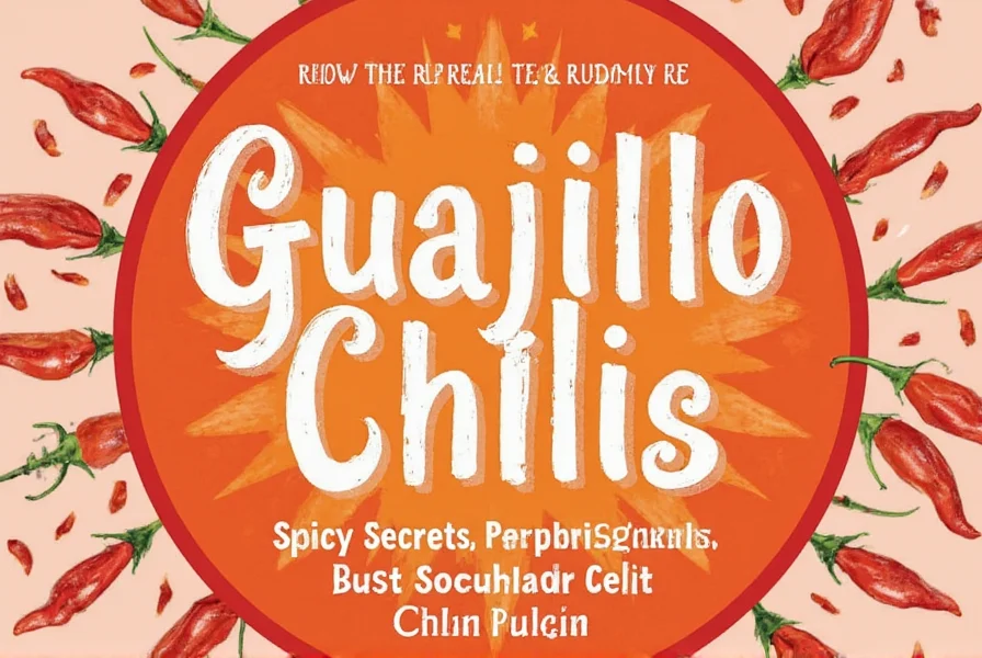 Chef Drying Guajillo Chilies Over Flame