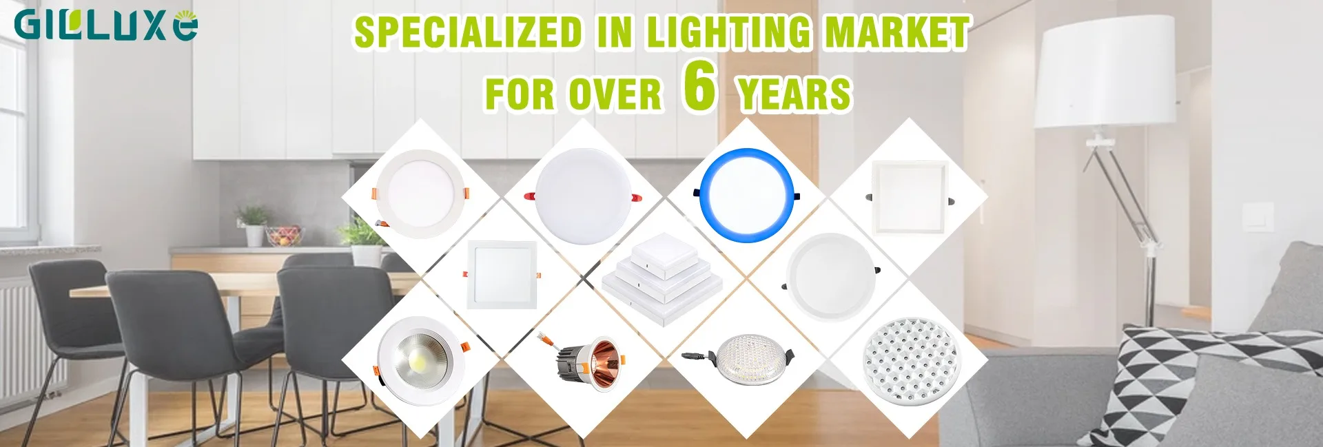 zhongshan city gilluxe lighting co ltd panel light downlight