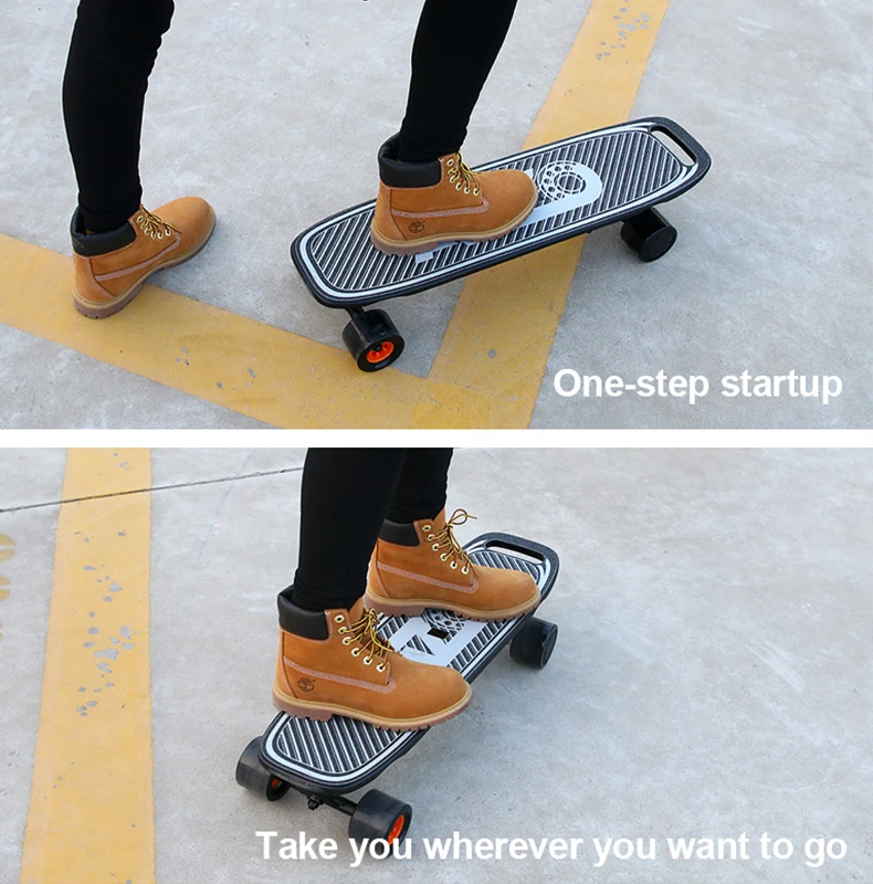 85*59mm Wheels Dual Belt Electric Skateboard Anzoa2 Boosted Board