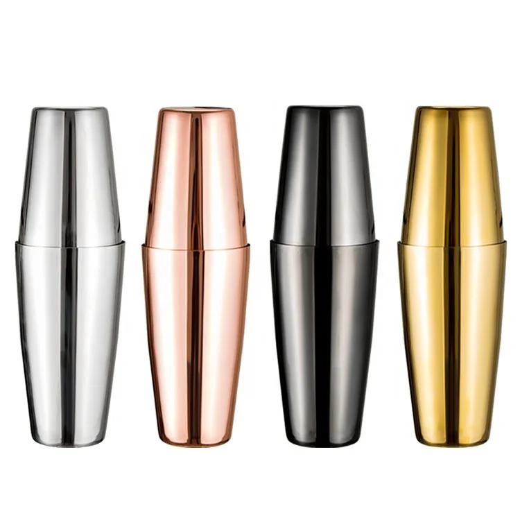 

Factory Direct Sale General Product SUS304 Stainless Steel Bar Tools Cocktail Boston Shaker