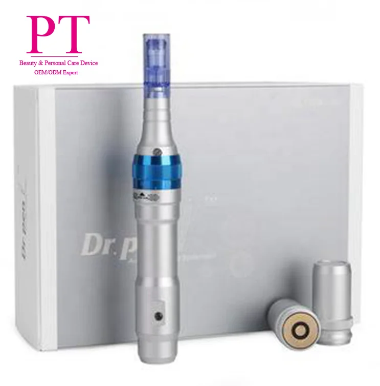 

Hot Sale Professional Rechargeable derma Pen Microneedle Stamp Pen A6 Electric Derma pen