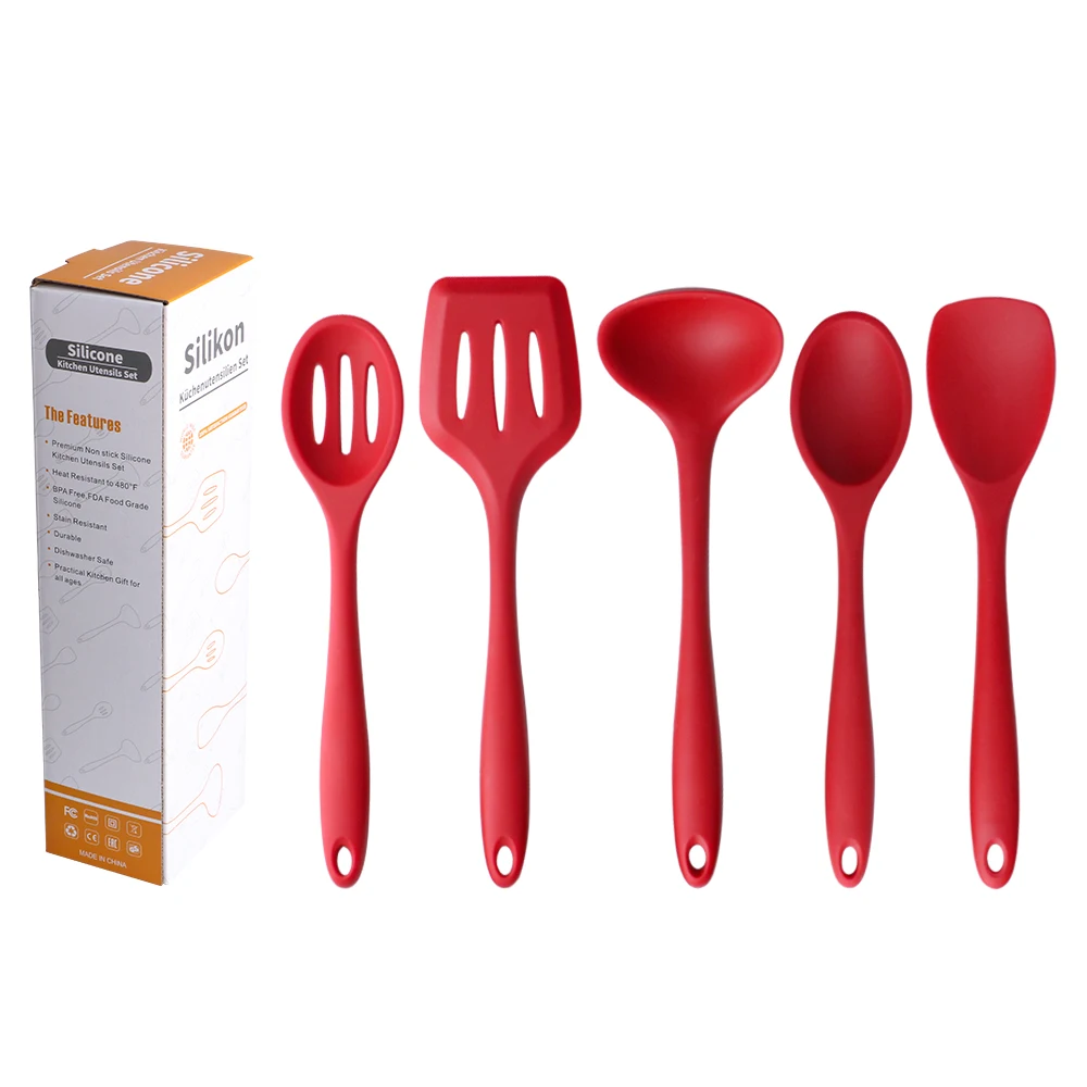 

Best Factory Direct Profession Kitchen Non-Stick Silicone Cooking Utensils Set