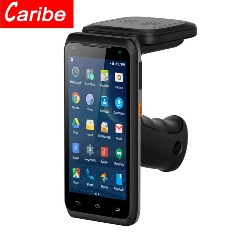 

CARIBE 5.5 inch Android PDA Rugged Android 2D QR code scanner Long Range Portable UHF RFID Reader