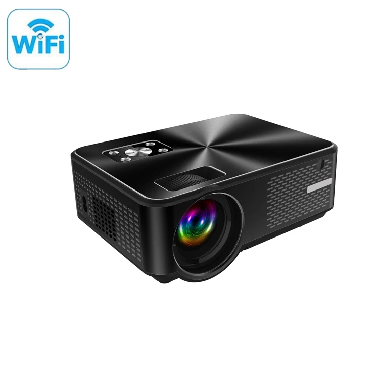 

Popular Full HD led wireless 2800 lumens 1080p supported wifi mini video projector home cinema projector