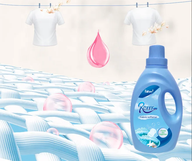 

Fresher Smell Smooth Clothing Less Wrinkles Make Clothes Comfortably Soft Antistatic Fabric Softener, Blue