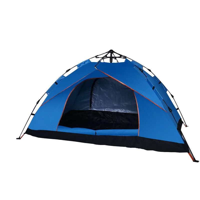 

2022 wholesale outdoor equipment 2-4 man waterproof simple Roof Camping Tent