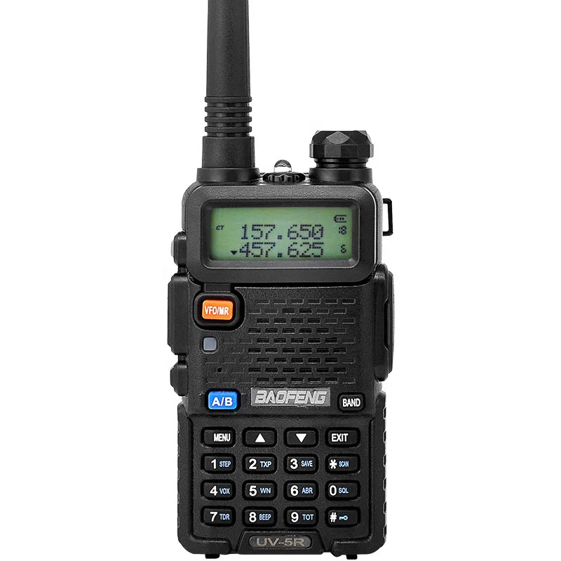 

Baofeng Lowest Price Long Range UHF VHF Walkie Talkie Baofeng UV-5R wakie talkie 50km, Black