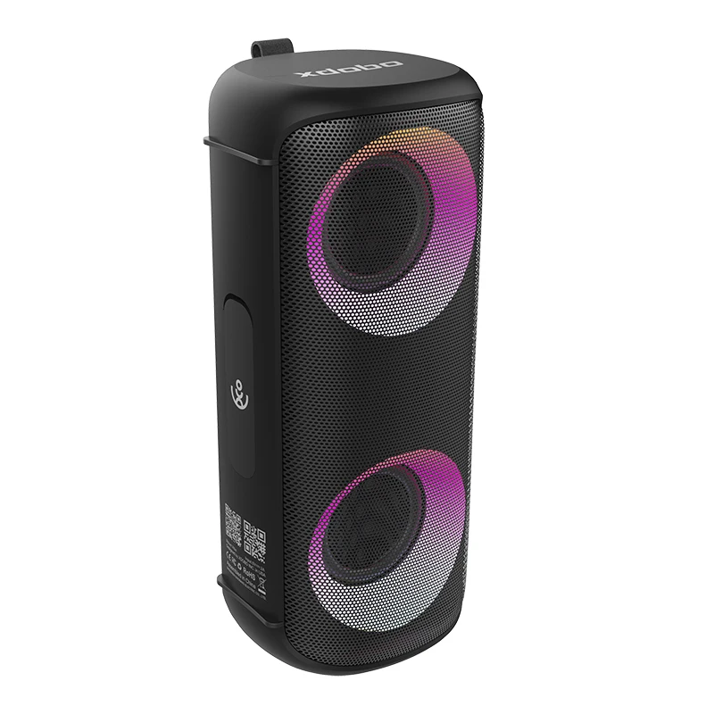 

xdobo new model VIBE 50w portable outdoor wireless speaker with colorful light factory price