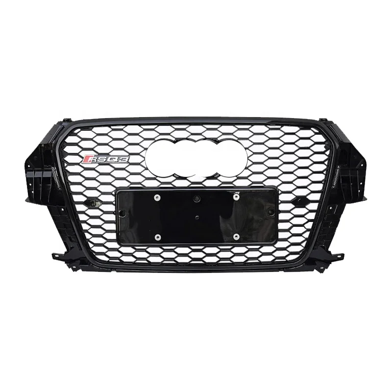 Abs Material Rsq3 Style Front Car Honeycomb Grille For Audi Q3 /sq3 Car ...