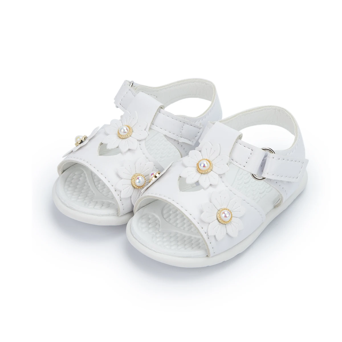 

Newborn Baby Girls Anti-Slip Cotton Summer Sandals Bow Soft Sole Slippers Romper Dress Shoes Outdoor Infant Toddler First Walker, Black,white,pink