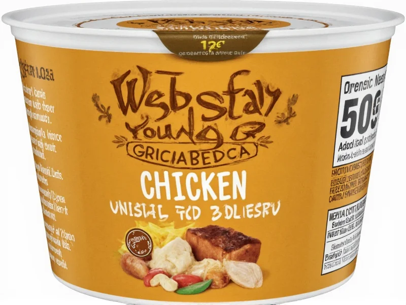 Webstar & Young B Chicken Noodle Soup: Product Reality Check