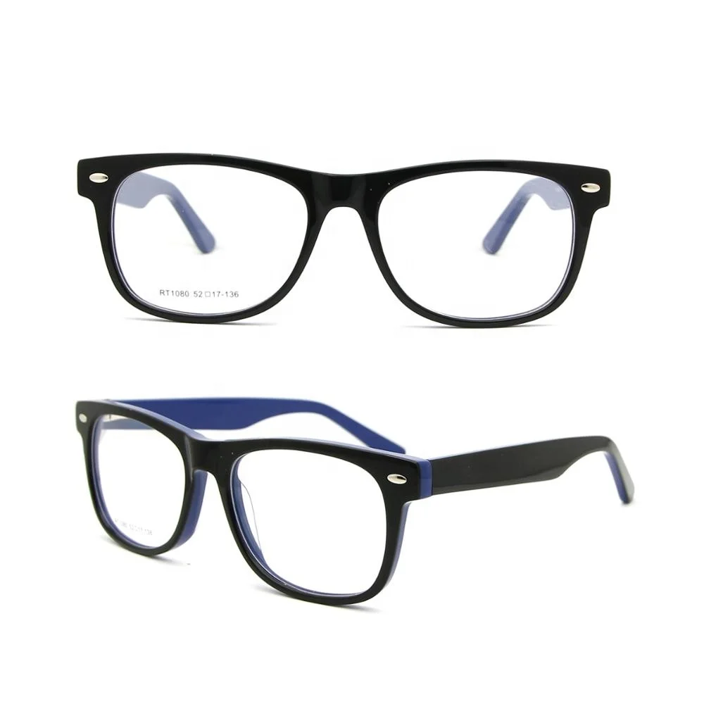 

High Quality Popular Stylish Designer Custom Acetate Optical Eye glasses Frame Ready Goods, Same as picture