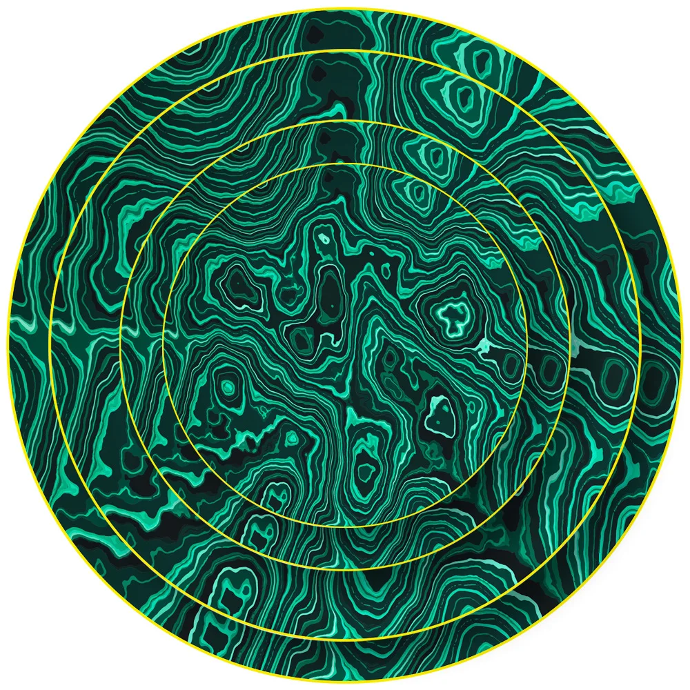 

Nordic kitchen utensils porcelain tableware sets trendy ceramic dark green pattern type dinner plate for home decor, As shown