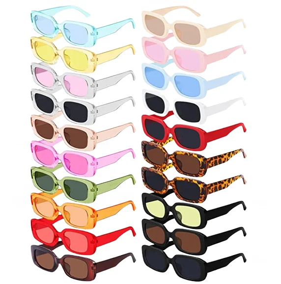 

vintage red frame sunglasses lentes de sol lentes de sol para mujer rectangular women sunglasses small square glasses UV400