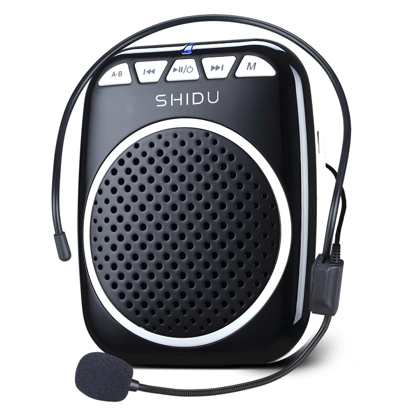 

SHIDU S308 Mini Size Portable Rechargeable Light Weight Audio Personal Teaching Speaker Amazon Hot Selling Wired Voice Amplifier