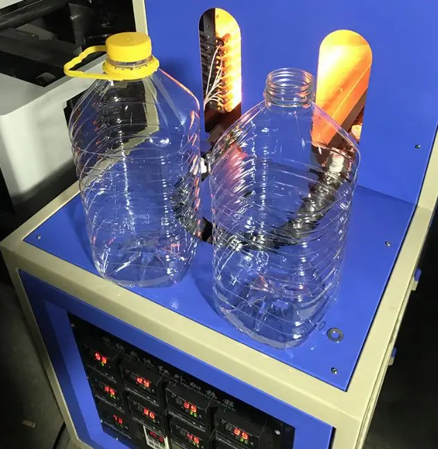 Pet Semiautomatic Bottle Blowing Machine 500ml2l Mineral Water Bottle