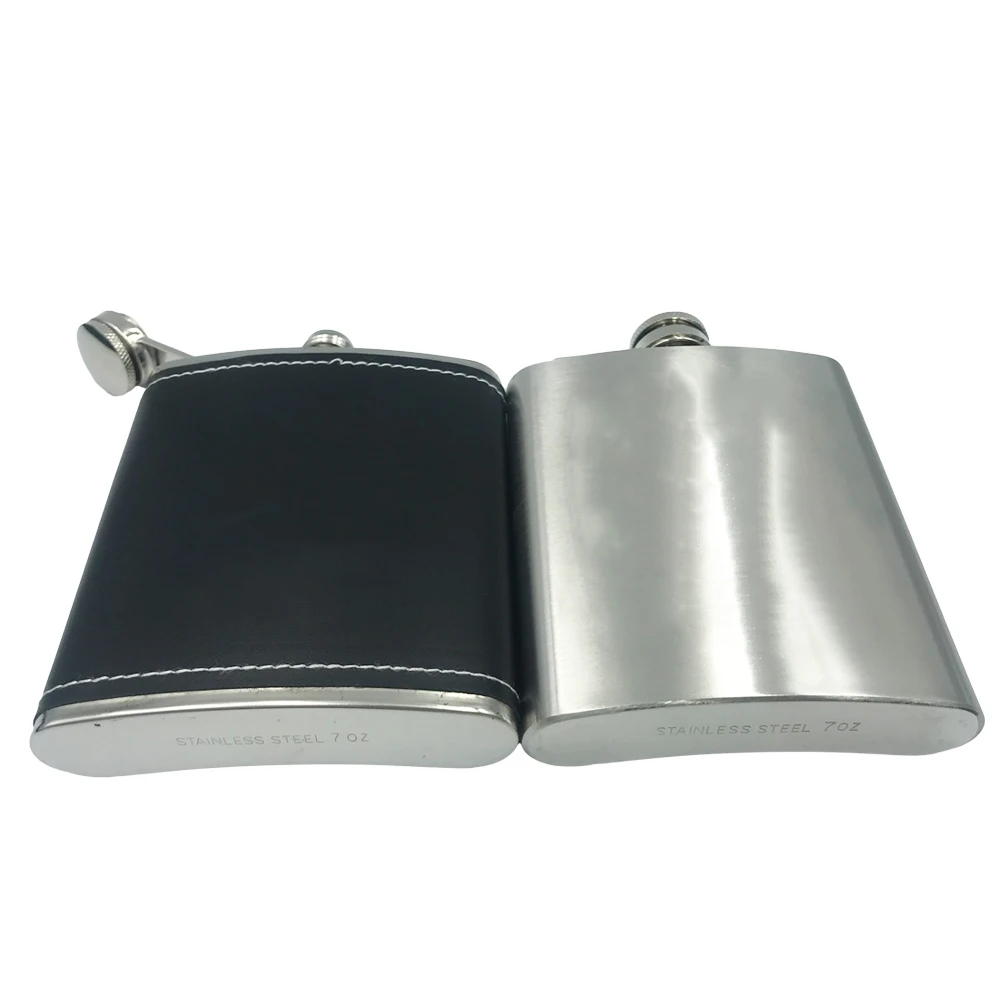 

Welcome Add Your Logo Metal alcohol Travel Wine Pot 8oz Whiskey Stainless Steel Hip Flask