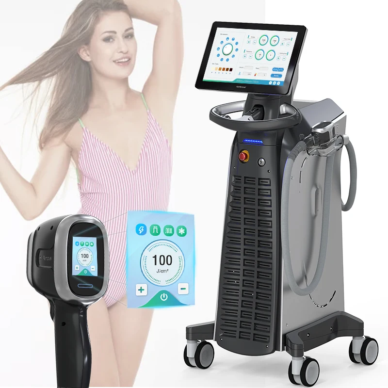 

New Diode Laser 1200w 1600w 2000w Laser Hair Removal Machine 808nm Laser Hair Removal