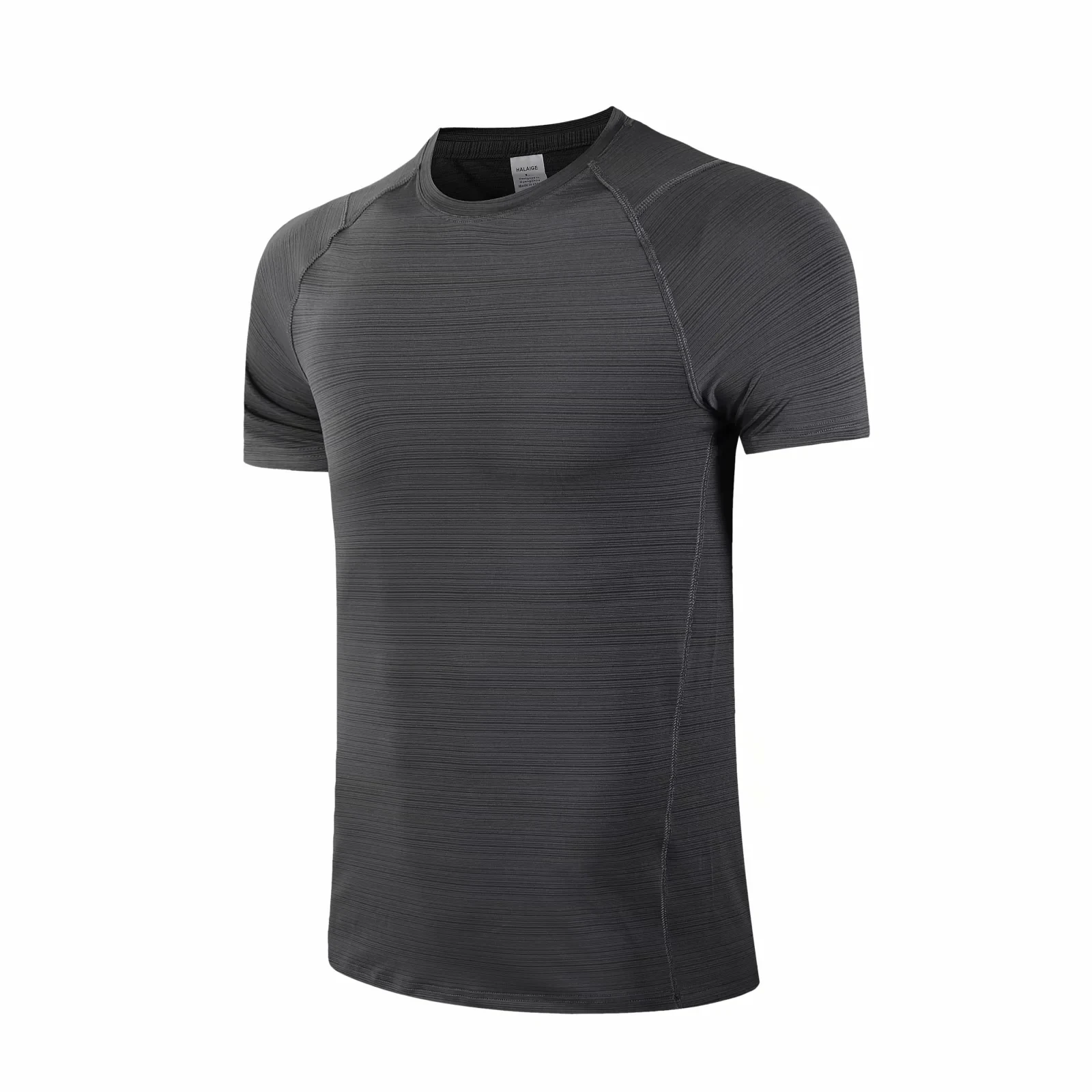 

90% Polyester 10% Elastane Men's Quick Dry Moisture Wicking Active Athletic mens polyester t-shirt gym wear men shirt