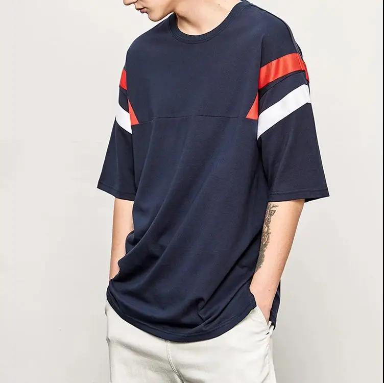 

Korean Clothes Men 100% Cotton Custom Printed Oversized Hip Hop Summer T Shirt