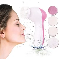 

Skin Care Face Massager 5 in 1 Beauty Care Massage Multifunction Electric Facial Cleansing Brush