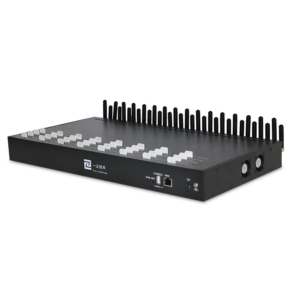 

Hot sale sms gateway 2G/3G/4G ejointech 32 ports gsm sim box sms