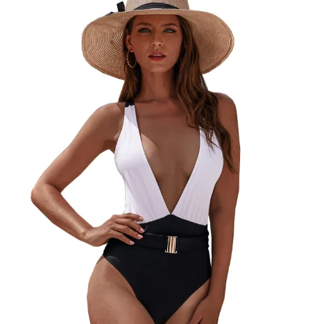 

New style lady swimsuits beach wear high quality hot sexy bikini women one piece swimwear, Picture showed