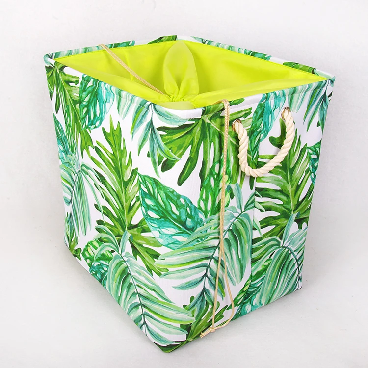 

Extra Large Storage Baskets Cotton Basket Woven Baby Laundry Basket with Handle
