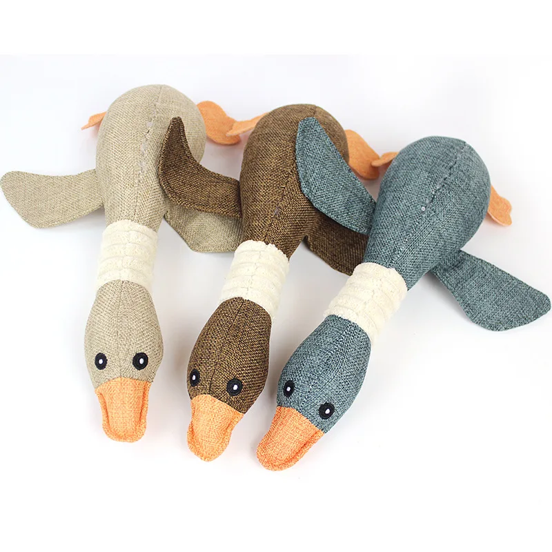 

Pet toys plush molars funny bird cat pet toys animal goose vocal bite resistant dog toy pet supplies manufacturers wholesale, As photo